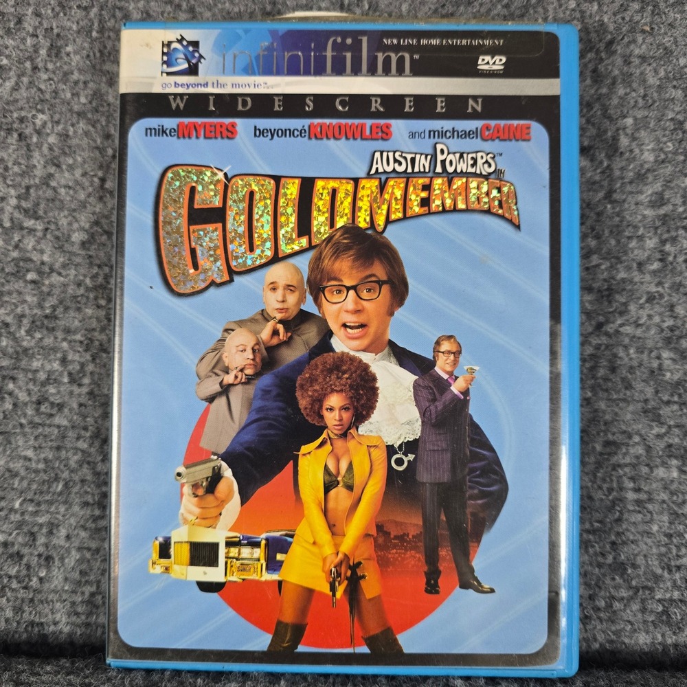 Austin Powers Goldmember DVD Widescreen‎ New Line Home Entertainment